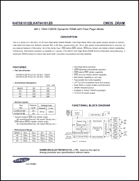 Click here to download K4F661612B Datasheet