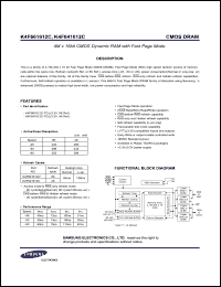 Click here to download K4F661612C-L Datasheet