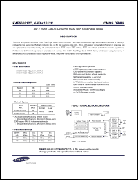 Click here to download K4F641612C-TC Datasheet