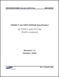 Click here to download K4H561638F-UC Datasheet