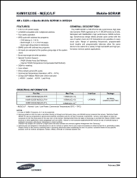 Click here to download K4M513233E-F75 Datasheet