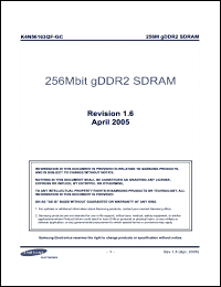 Click here to download K4N56163QF Datasheet