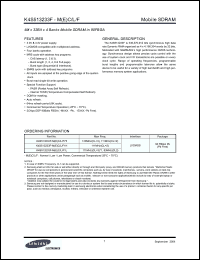 Click here to download K4S513233F-L Datasheet