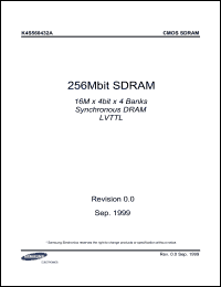 Click here to download K4S560432A Datasheet