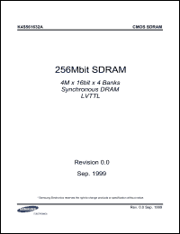 Click here to download K4S561632A Datasheet