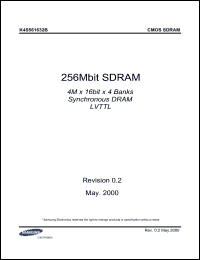 Click here to download K4S561632B Datasheet