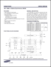 Click here to download K4S641632C-TC/L1H Datasheet