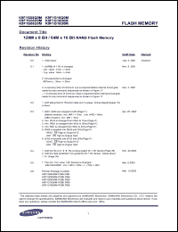 Click here to download K91G08Q0 Datasheet