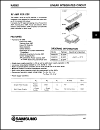 Click here to download KA9201 Datasheet