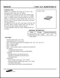 Click here to download KB8527B Datasheet