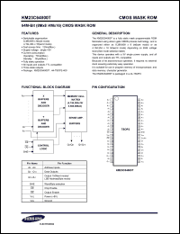 Click here to download KM23C64000T Datasheet