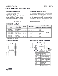 Click here to download KM6264B Datasheet