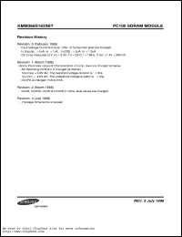 Click here to download KMM366S1623BT Datasheet