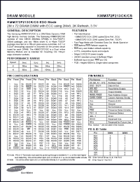 Click here to download KMM372F213CS Datasheet