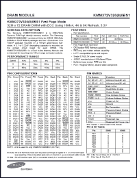 Click here to download KMM372V3280BS1 Datasheet