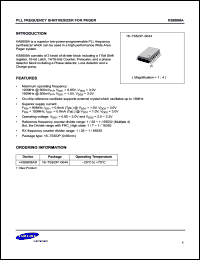 Click here to download KS8808A Datasheet