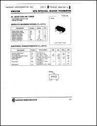 Click here to download KSC2758 Datasheet