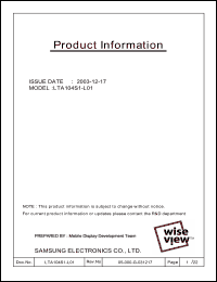Click here to download LTA104S1-L01 Datasheet