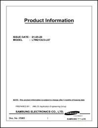 Click here to download LTM213U3-L07 Datasheet