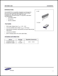 Click here to download S1A0497X01 Datasheet