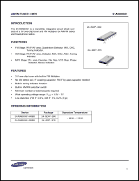 Click here to download S1A0900X01 Datasheet