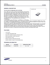 Click here to download S1A0905 Datasheet
