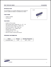 Click here to download S1A2245X01 Datasheet