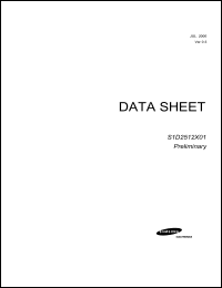 Click here to download S1D2512X01-A0B0 Datasheet