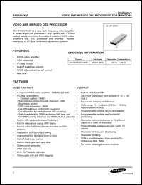 Click here to download S1D2514X01 Datasheet