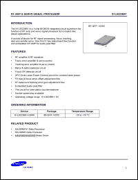 Click here to download S1L9223B01 Datasheet