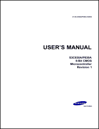 Click here to download S3C830A Datasheet