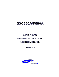 Click here to download S3F880A Datasheet