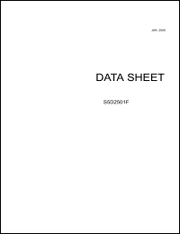 Click here to download S5D2501F Datasheet