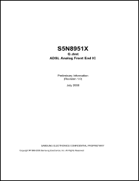 Click here to download S5N8951 Datasheet