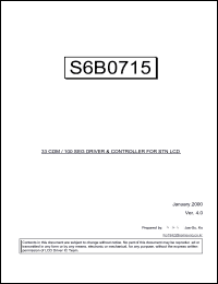 Click here to download S6B0715 Datasheet