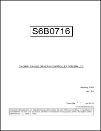 Click here to download S6B0716 Datasheet