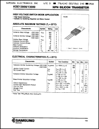 Click here to download KSE13009 Datasheet