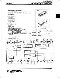 Click here to download KA22426M Datasheet