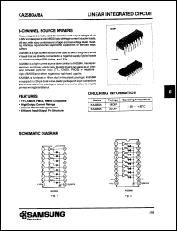 Click here to download KA2580AN Datasheet