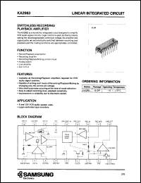 Click here to download KA2983 Datasheet