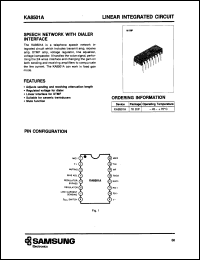 Click here to download KA8501BN Datasheet