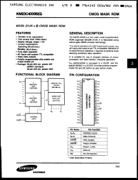 Click here to download KM23C4000AG15 Datasheet