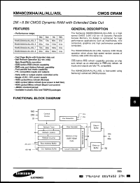 Click here to download KM48C2004ALJ8 Datasheet