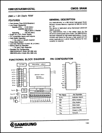 Click here to download KM61257AP35 Datasheet