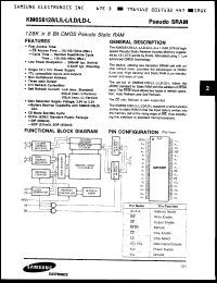 Click here to download KM658128LDP10 Datasheet