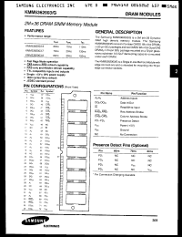 Click here to download KMM5362003G8 Datasheet