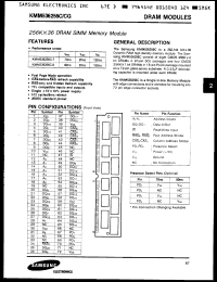 Click here to download KMM536256B10 Datasheet