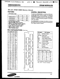 Click here to download KMM5364000H7 Datasheet