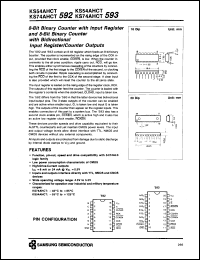 Click here to download KS54AHCT593J Datasheet