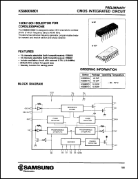Click here to download KS8801D Datasheet